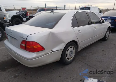 2001 Lexus Ls 430 z USA, uszkodzony, nr VIN JTHBN30F310024504